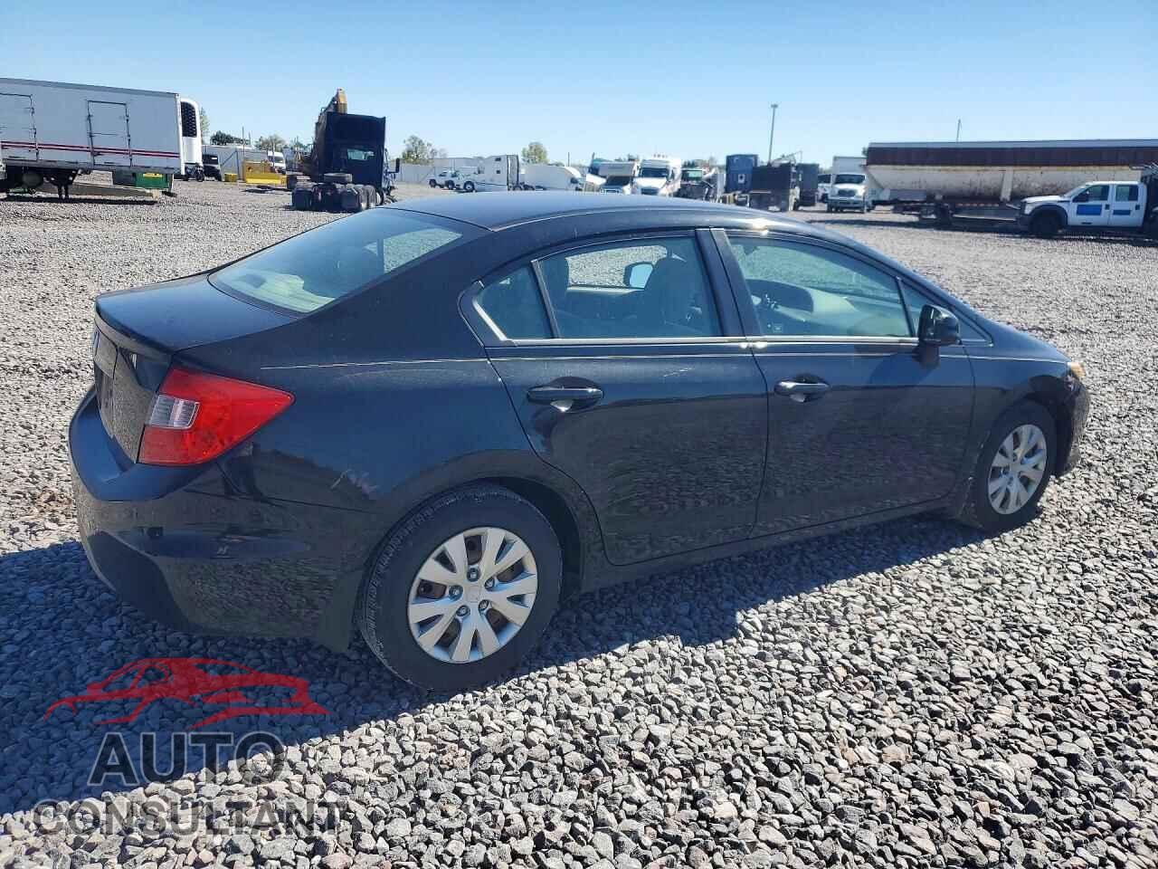 HONDA CIVIC 2012 - 19XFB2F59CE059353