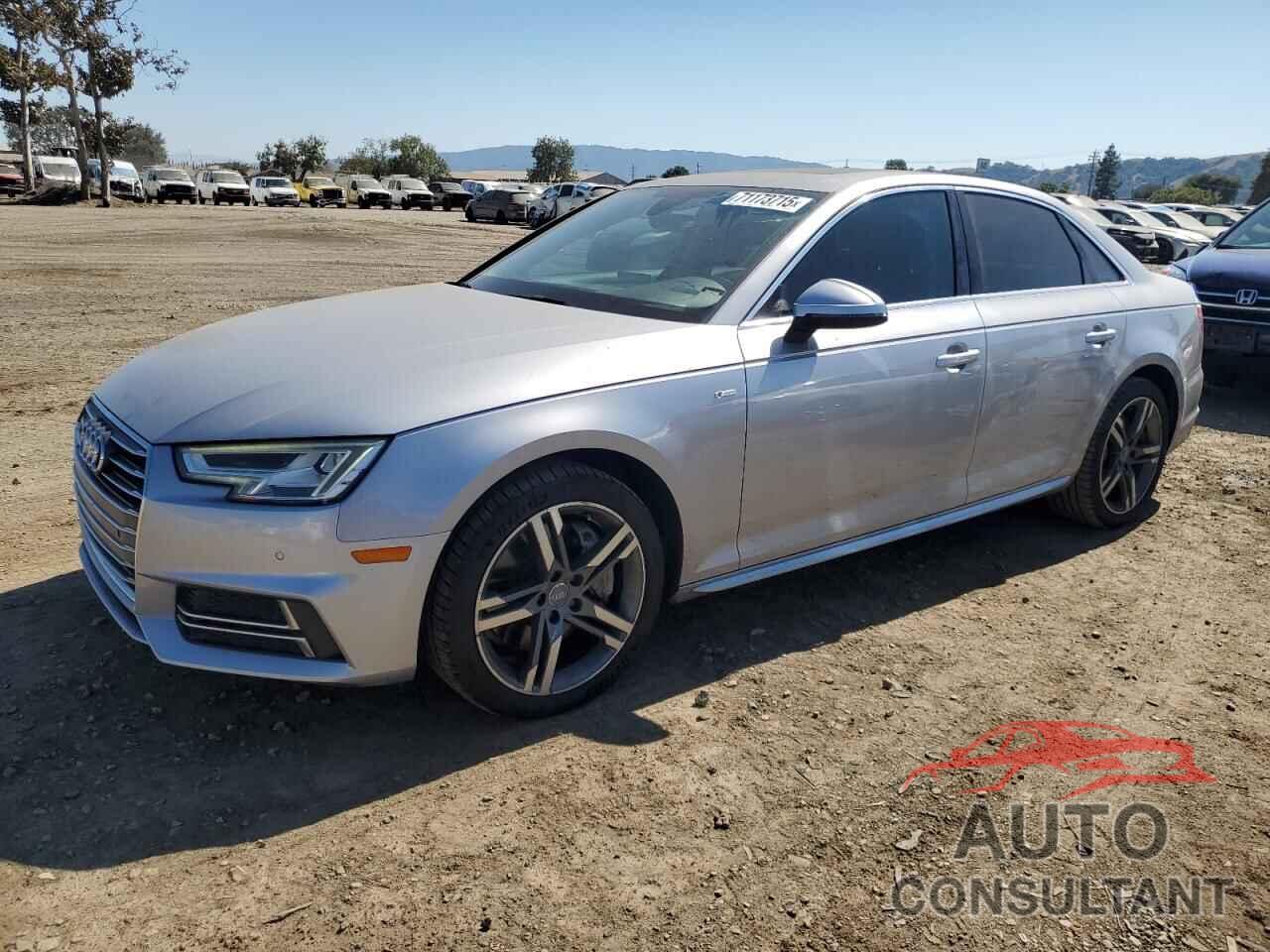 AUDI A4 2018 - WAUENAF41JA102858