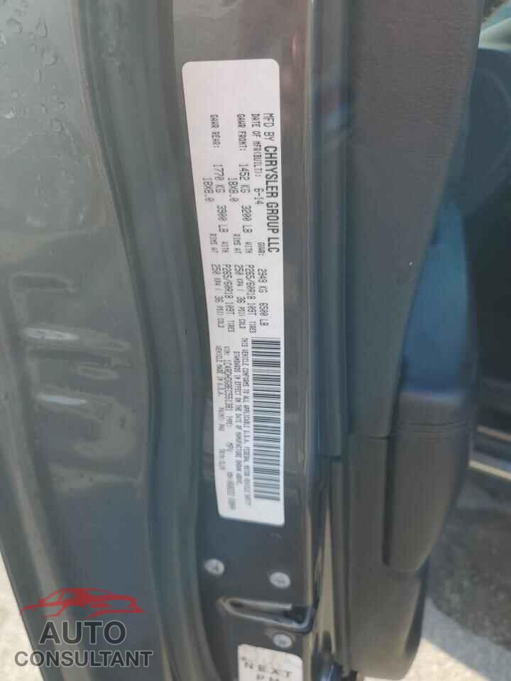 DODGE DURANGO 2014 - 1C4RDHDG8EC551381