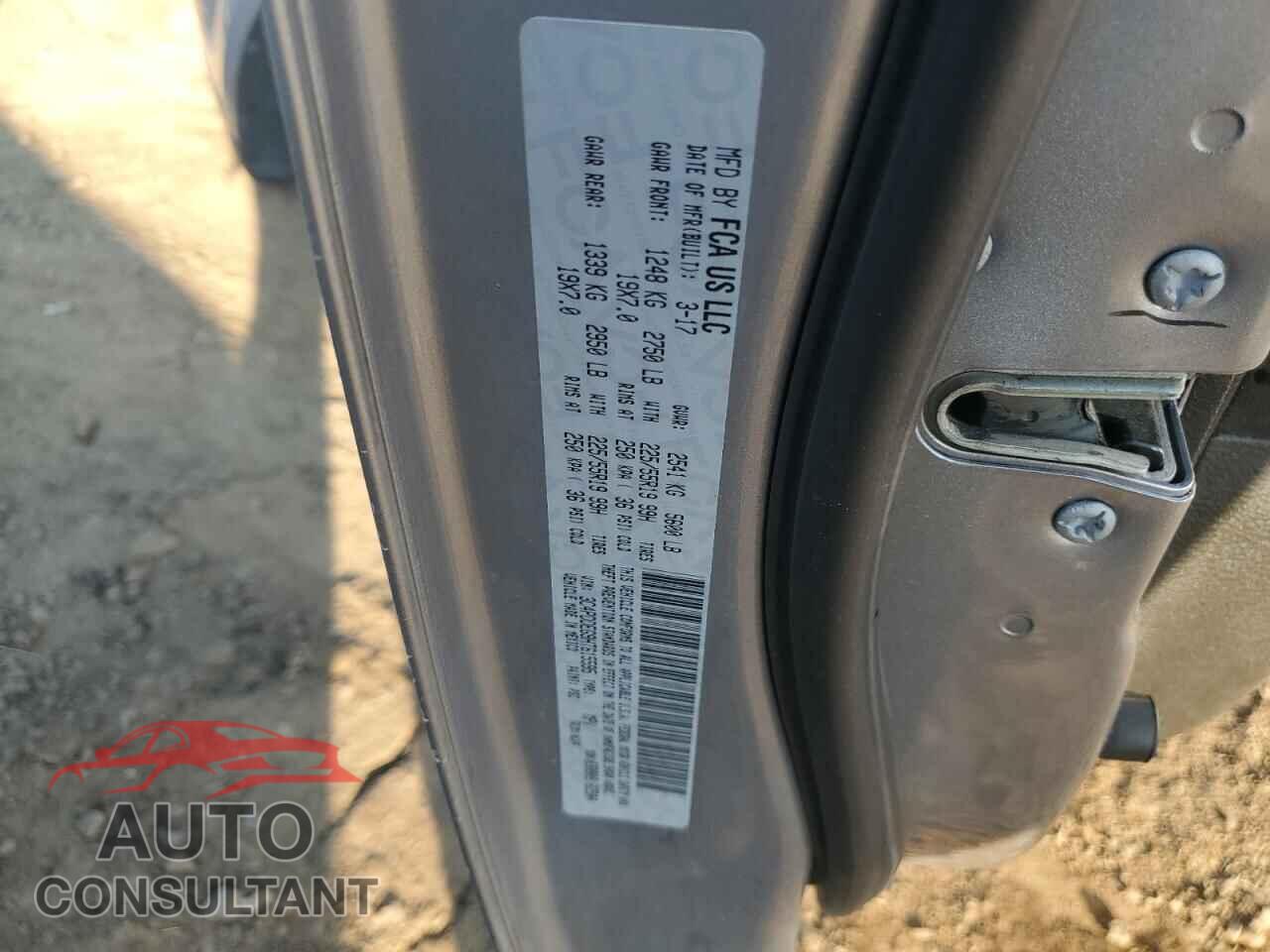 DODGE JOURNEY 2017 - 3C4PDDEG9HT615595