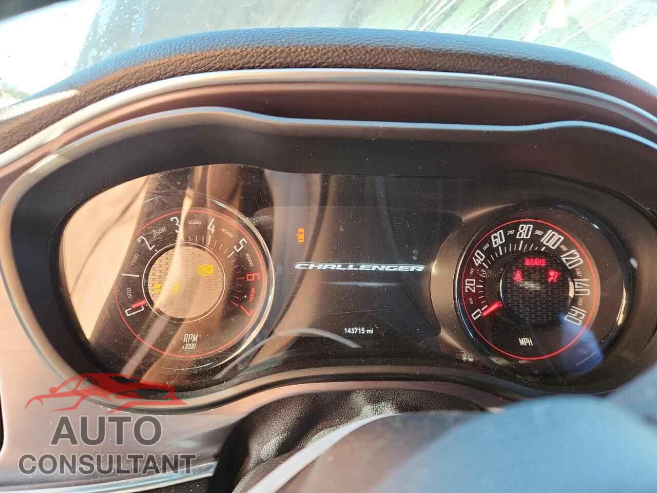 DODGE CHALLENGER 2016 - 2C3CDZBT7GH119560
