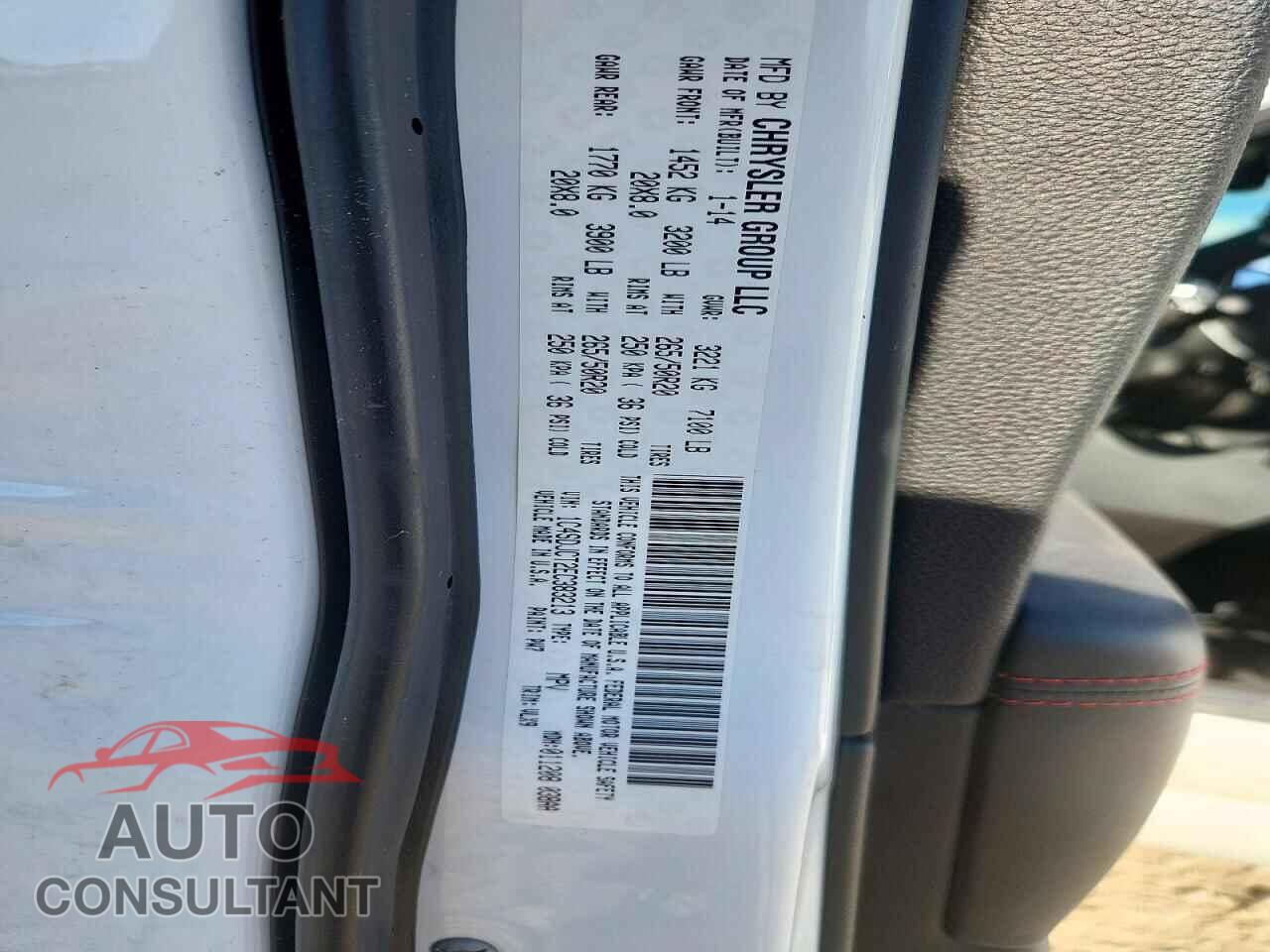 DODGE DURANGO 2014 - 1C4SDJCT2EC383213