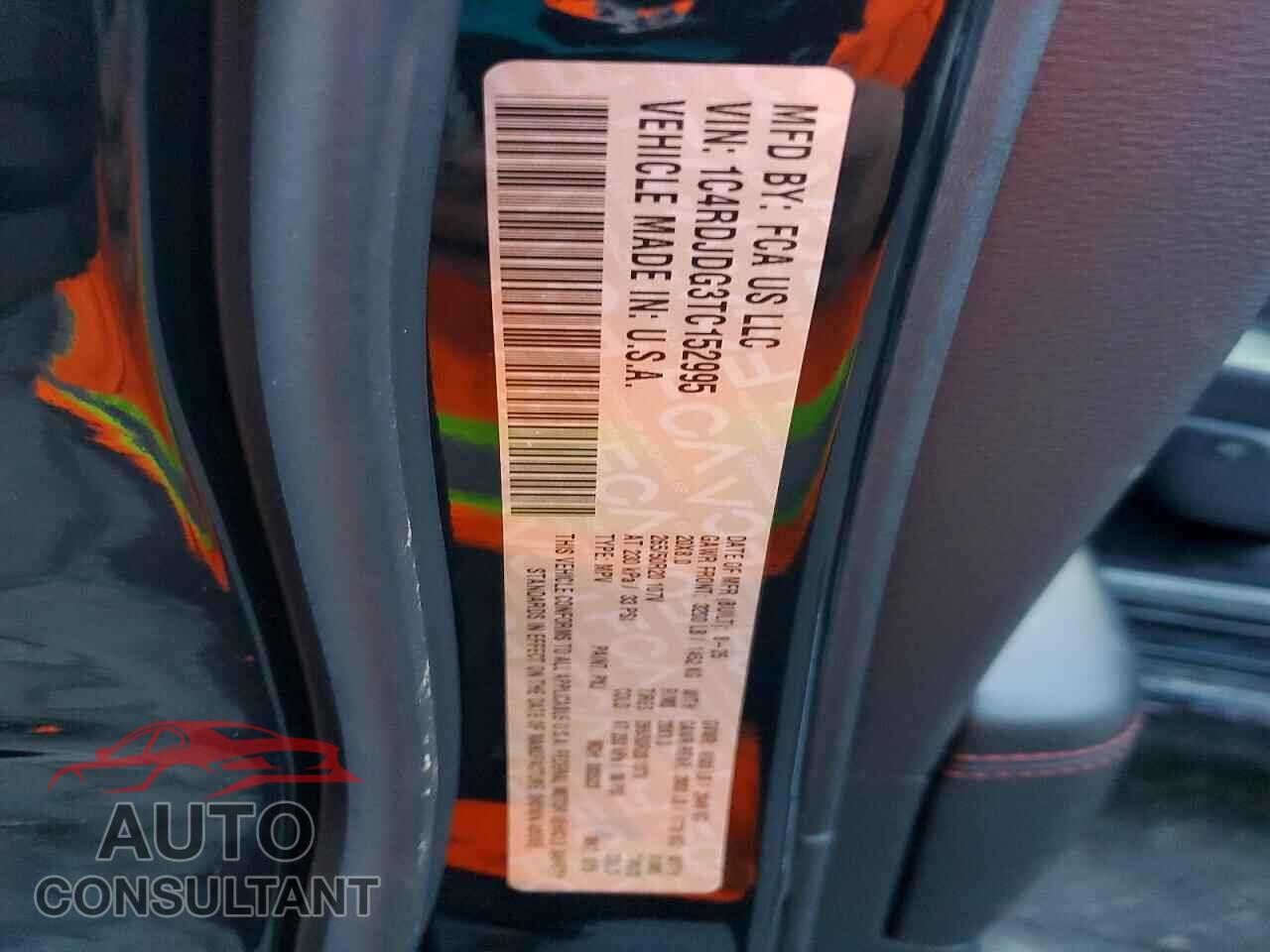 DODGE DURANGO 2026 - 1C4RDJDG3TC152995