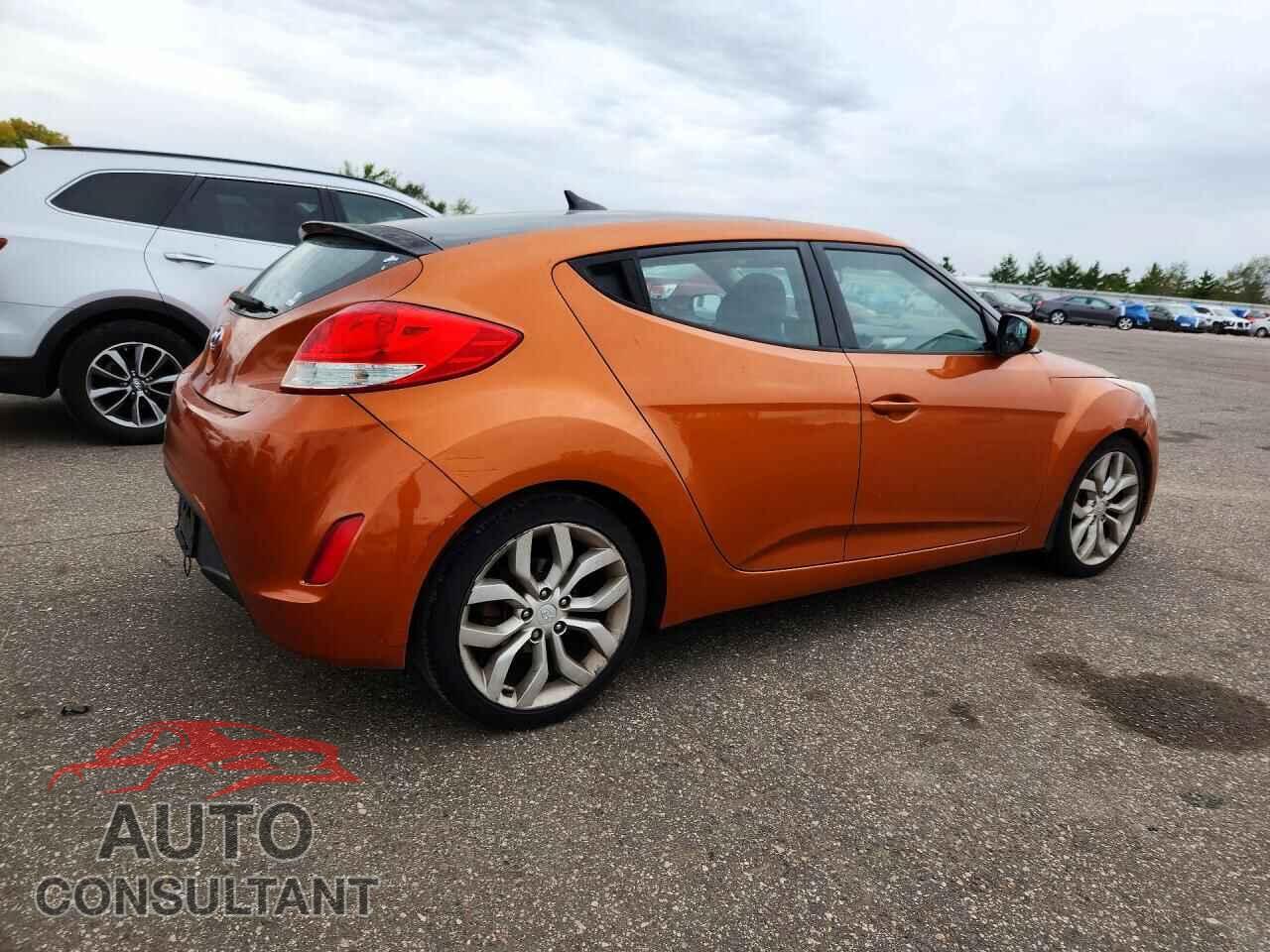 HYUNDAI VELOSTER 2012 - KMHTC6AD6CU066277