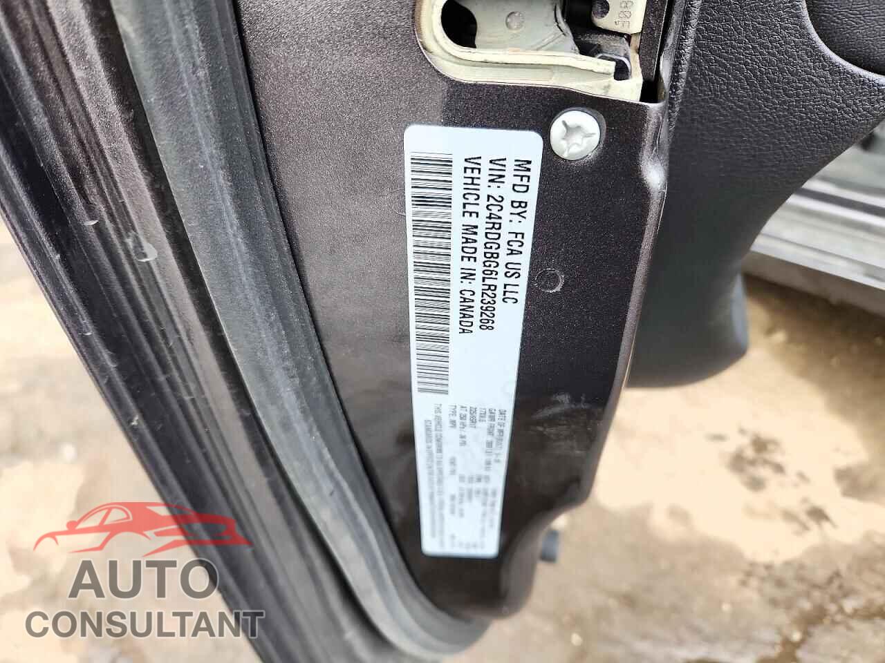DODGE CARAVAN 2020 - 2C4RDGBG6LR239268
