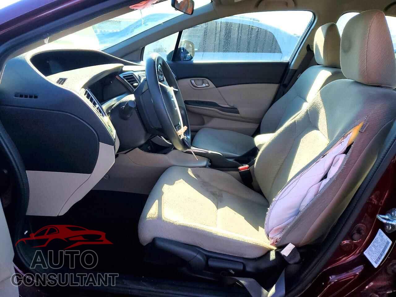 HONDA CIVIC 2013 - 2HGFB2F5XDH526870
