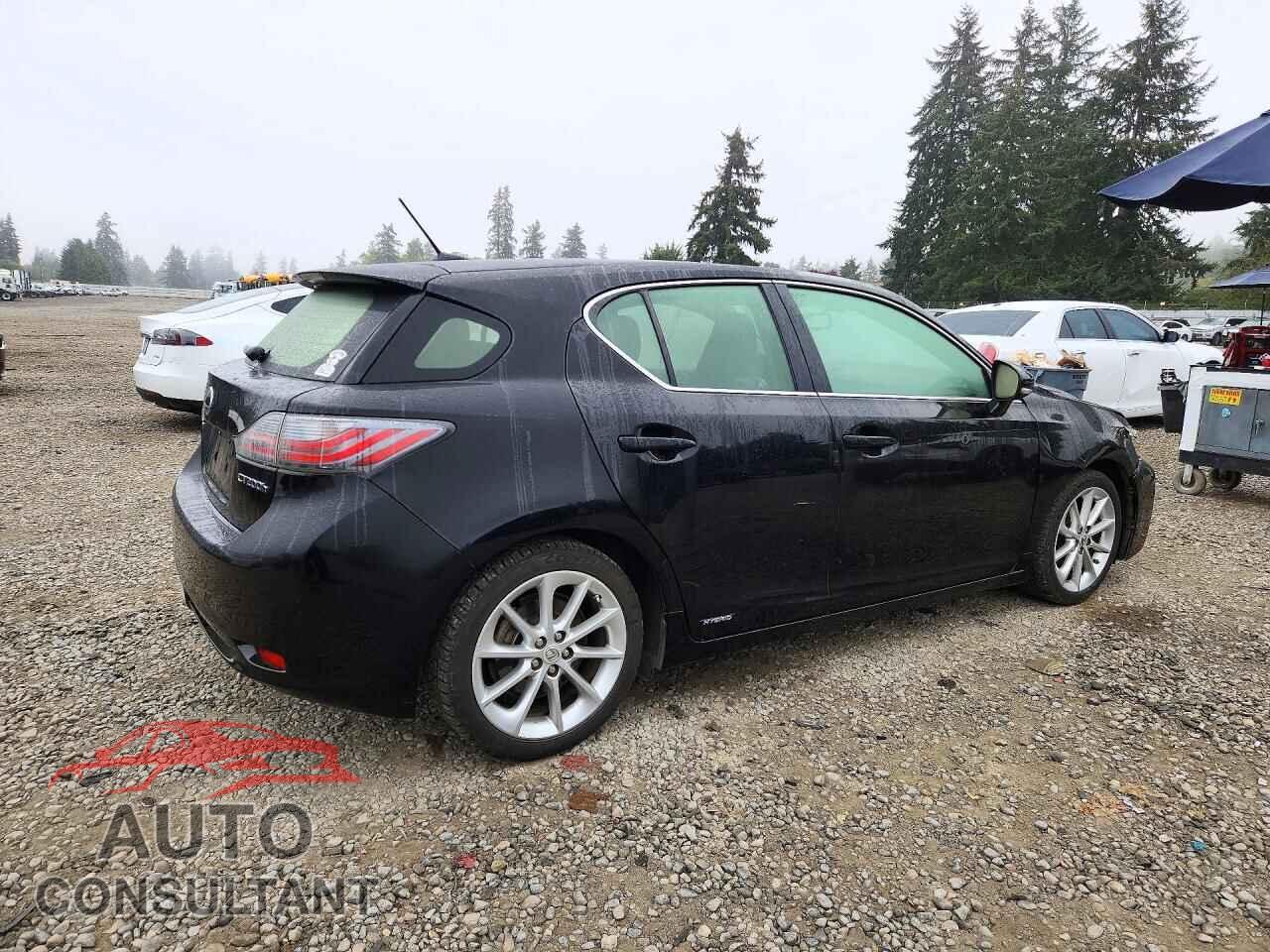 LEXUS CT 200 2012 - JTHKD5BH9C2109187