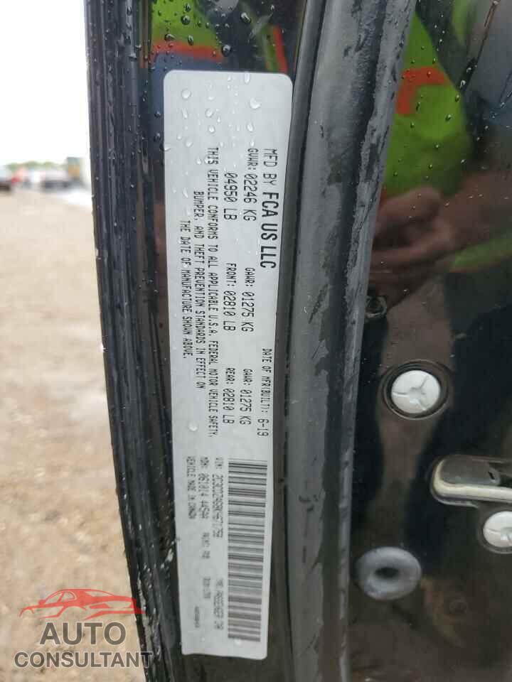 DODGE CHALLENGER 2019 - 2C3CDZAG8KH671758