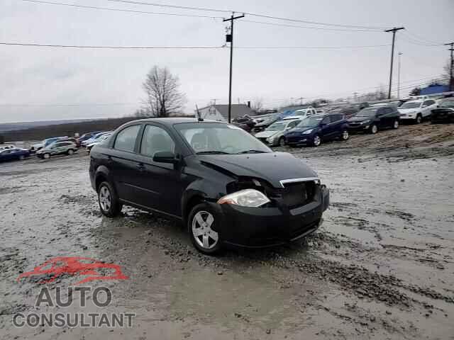 CHEVROLET AVEO 2011 - KL1TD5DE1BB203577