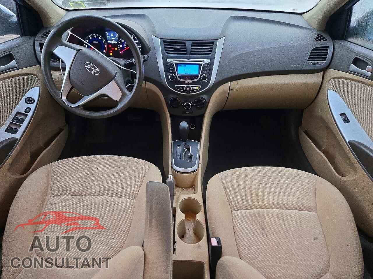 HYUNDAI ACCENT 2012 - KMHCT4AE2CU158337