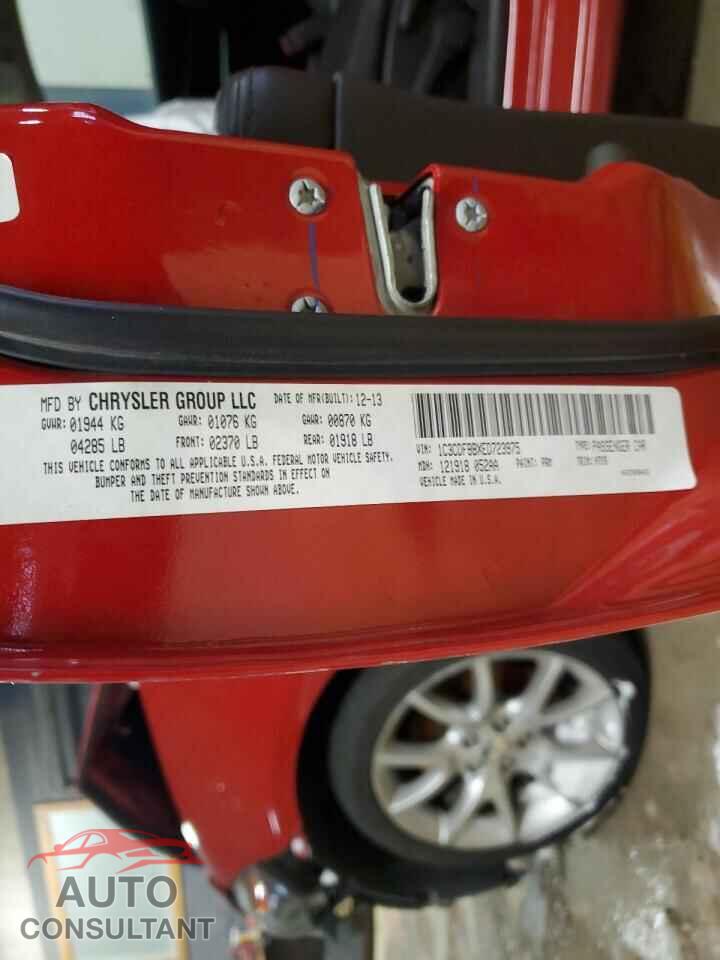 DODGE DART 2014 - 1C3CDFBBXED723975