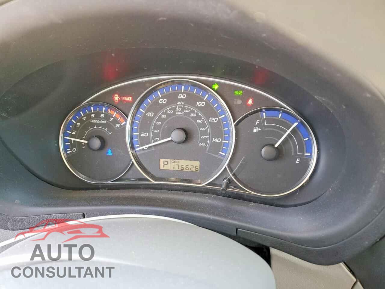 SUBARU FORESTER 2012 - JF2SHBBC4CH419013