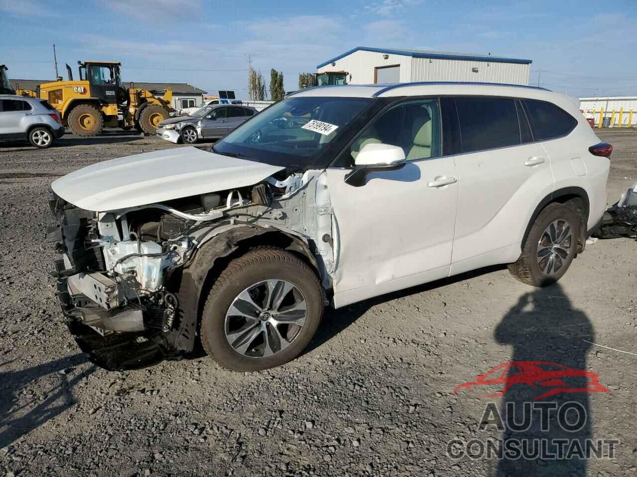 TOYOTA HIGHLANDER 2021 - 5TDHZRBH4MS071897