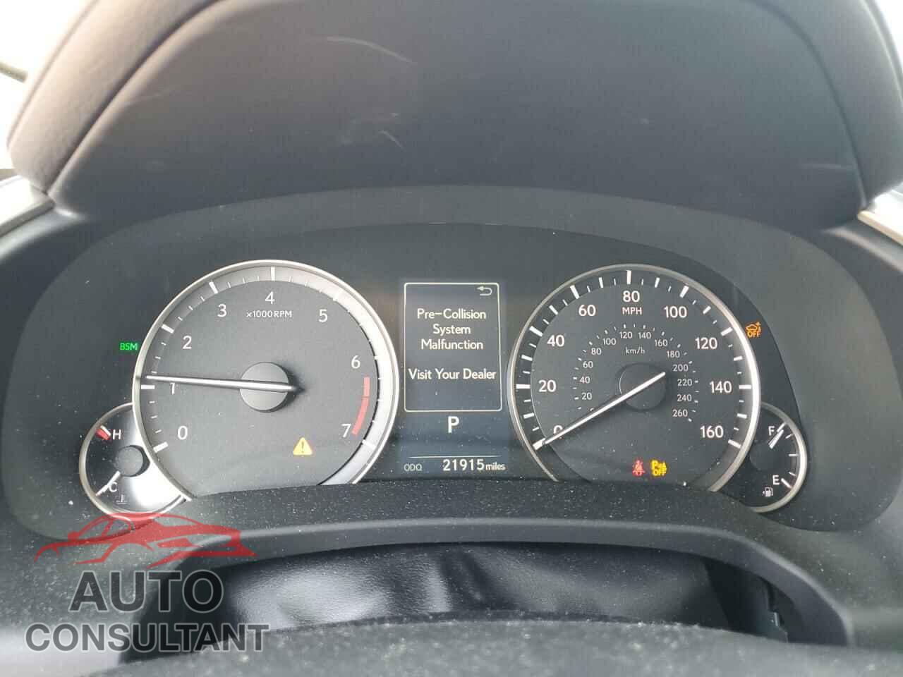LEXUS RX350 2022 - 2T2HZMAA6NC242551