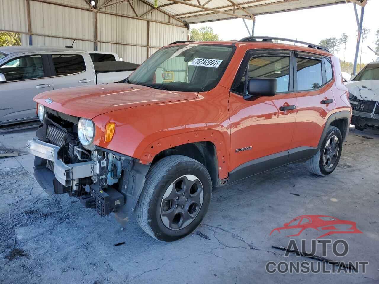 JEEP RENEGADE 2017 - ZACCJBAB7HPG29024