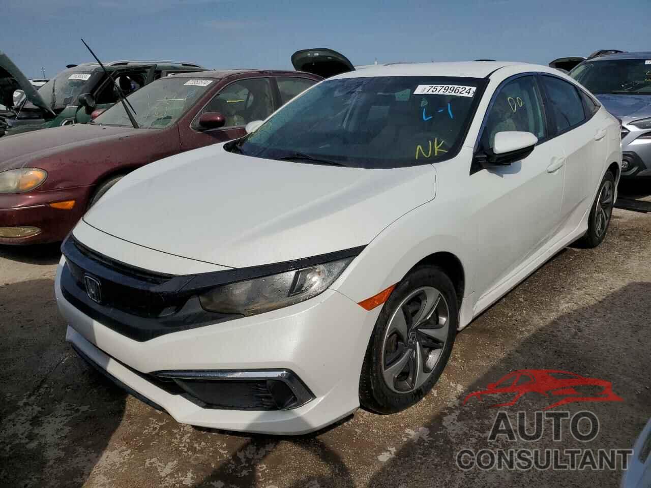 HONDA CIVIC 2020 - 19XFC2F62LE018987