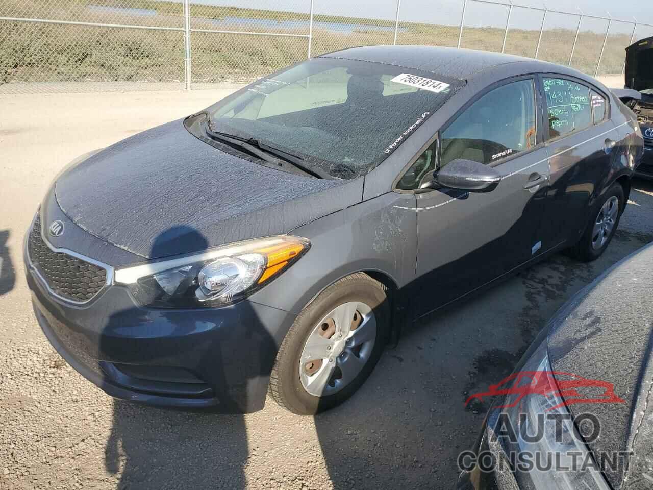 KIA FORTE 2016 - KNAFX4A61G5548647