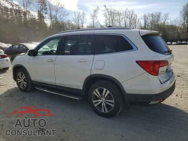 HONDA PILOT 2017 - 5FNYF5H51HB012301