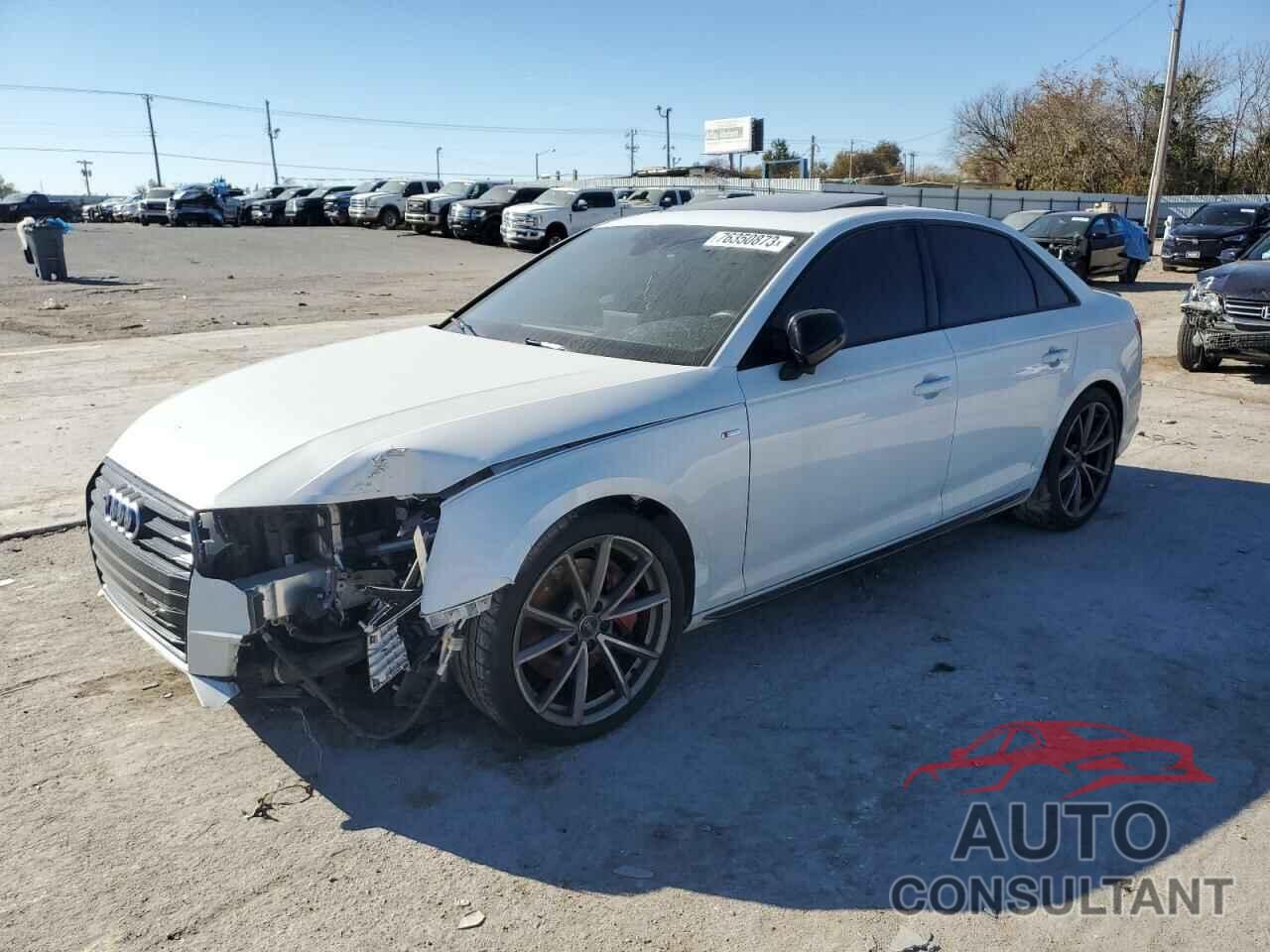 AUDI A4 2018 - WAUENAF47JA100189