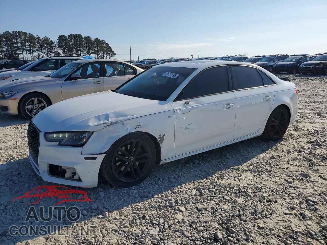 AUDI A4 2017 - WAUKMAF44HN044477
