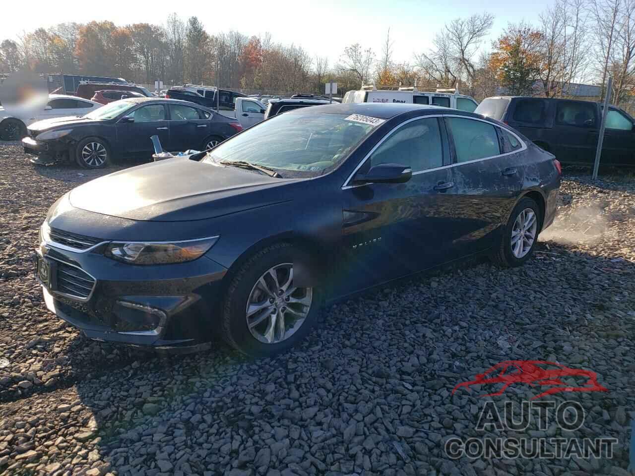 CHEVROLET MALIBU 2017 - 1G1ZE5ST9HF265417