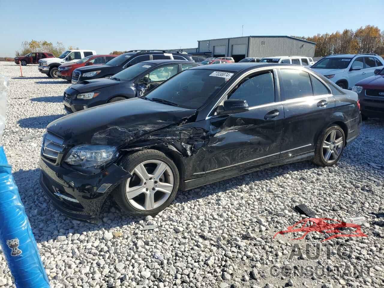 MERCEDES-BENZ C-CLASS 2011 - WDDGF5EB0BR180427