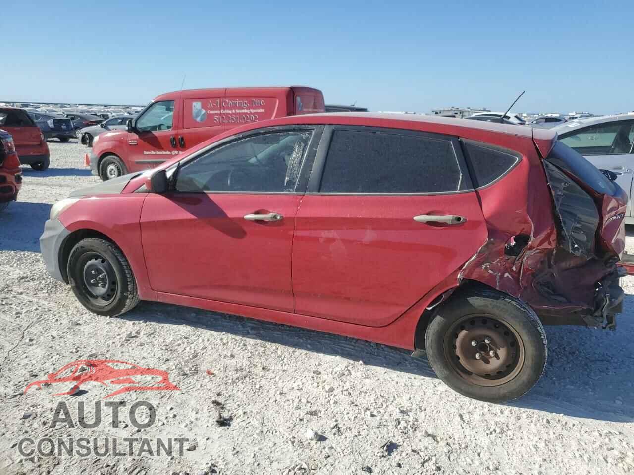 HYUNDAI ACCENT 2012 - KMHCT5AE8CU022963