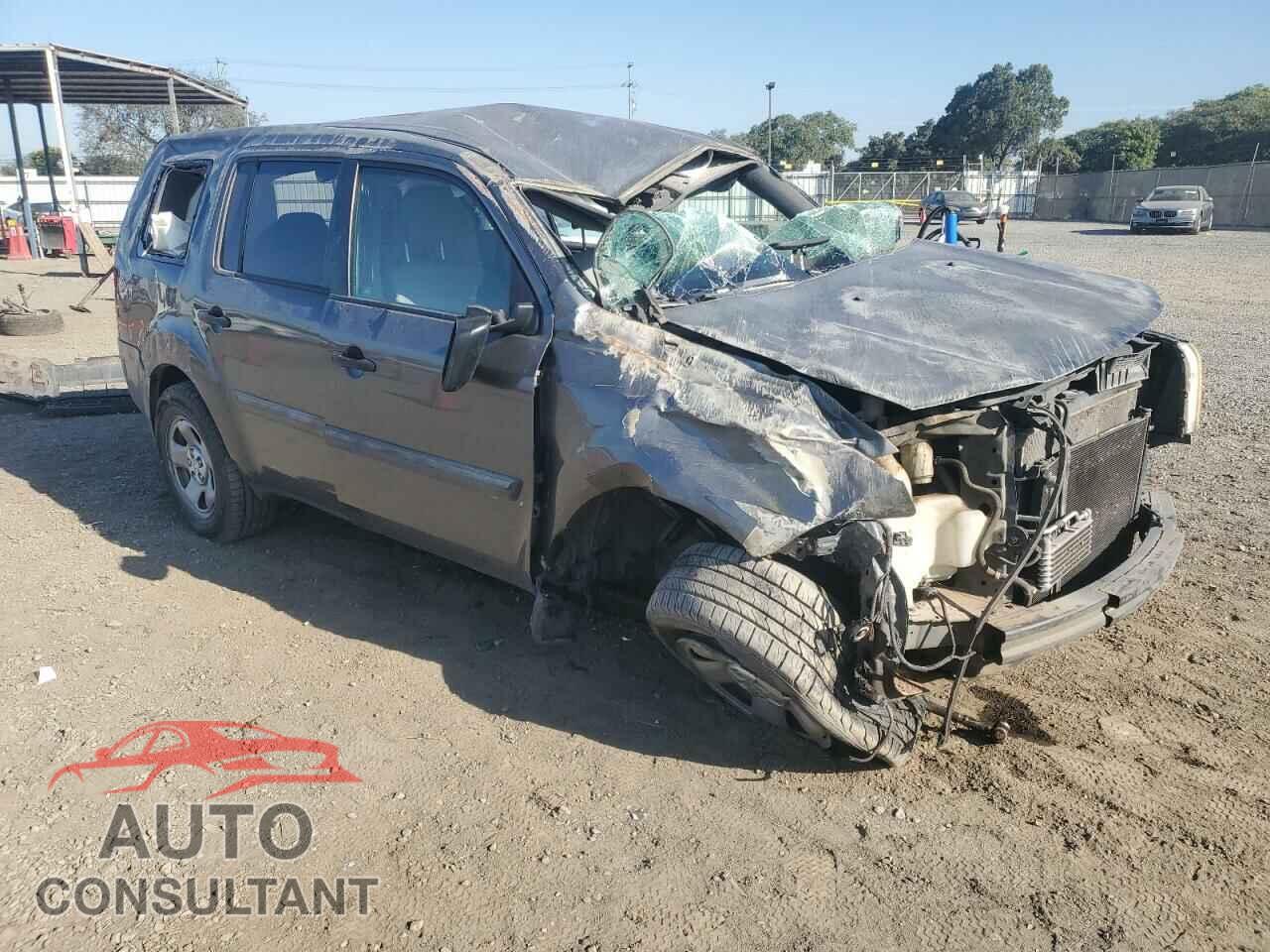 HONDA PILOT 2011 - 5FNYF3H28BB010479