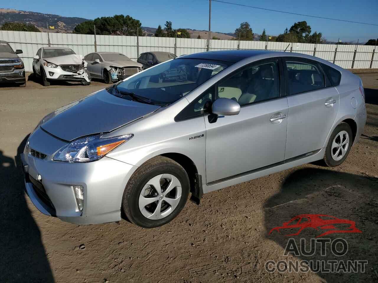 TOYOTA PRIUS 2012 - JTDKN3DU7C1577440