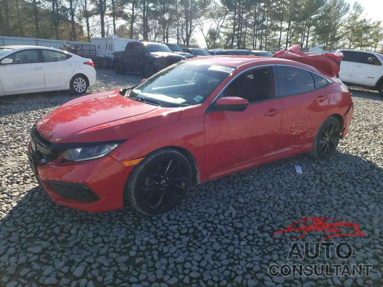 HONDA CIVIC 2019 - 2HGFC2F82KH508657