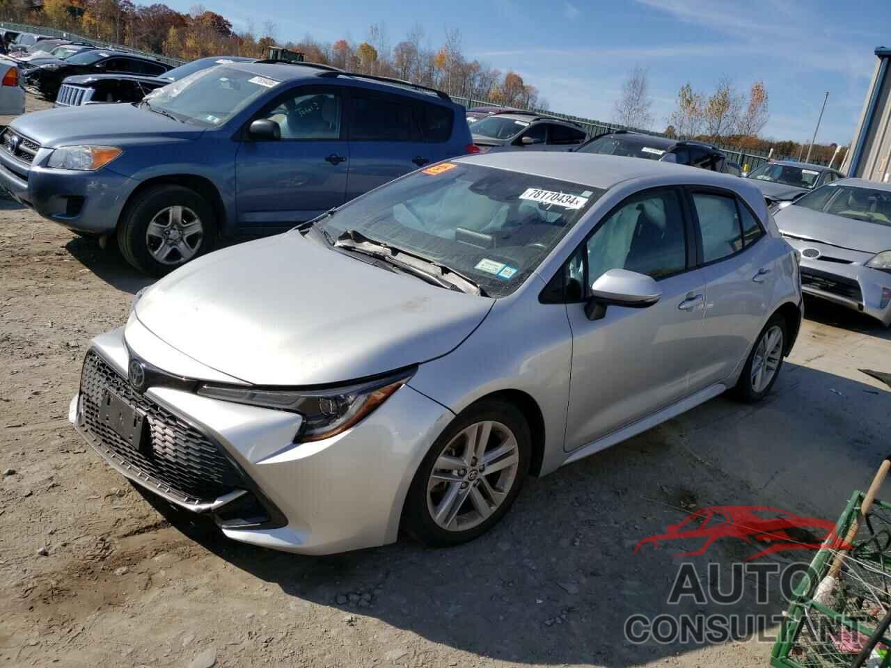 TOYOTA COROLLA 2019 - JTNK4RBE7K3043564