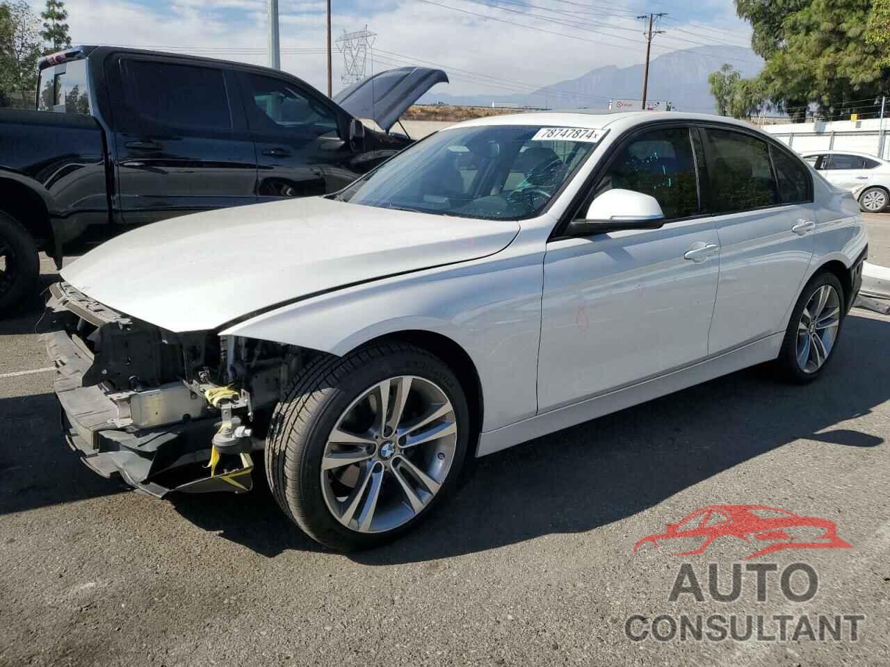 BMW 3 SERIES 2016 - WBA8E9G57GNT43621