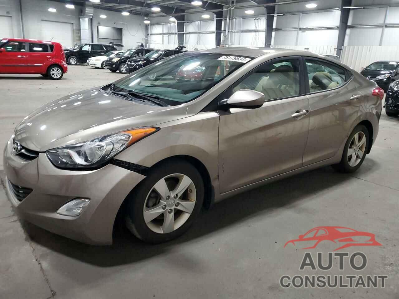 HYUNDAI ELANTRA 2013 - 5NPDH4AE0DH280510