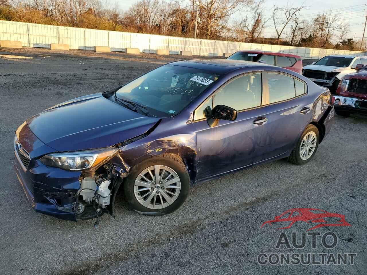 SUBARU IMPREZA 2018 - 4S3GKAD66J3612510