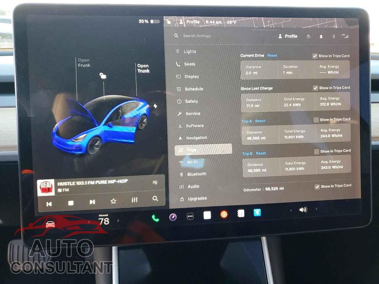 TESLA MODEL 3 2019 - 5YJ3E1EA5KF426924