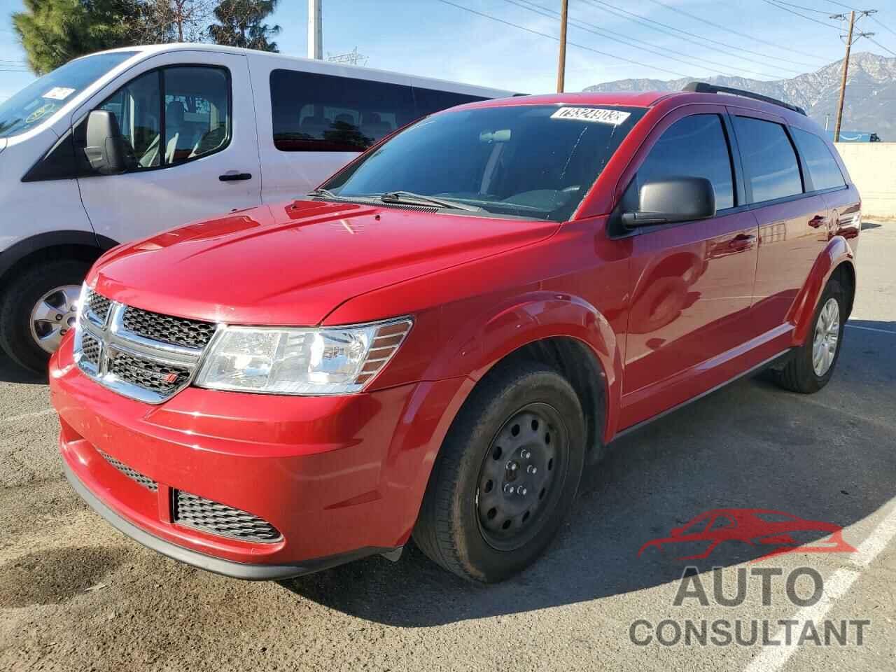 DODGE JOURNEY 2017 - 3C4PDCAB8HT654151