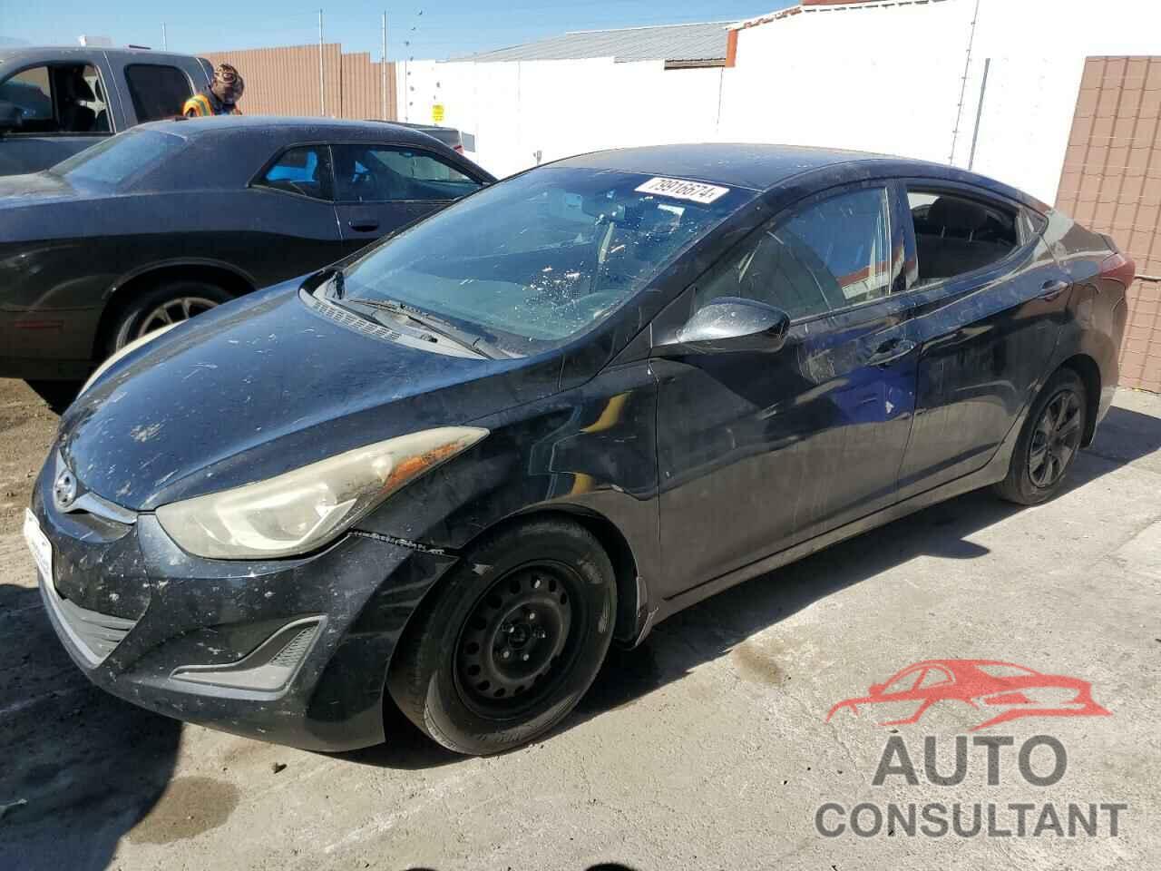 HYUNDAI ELANTRA 2016 - KMHDH4AE8GU575389