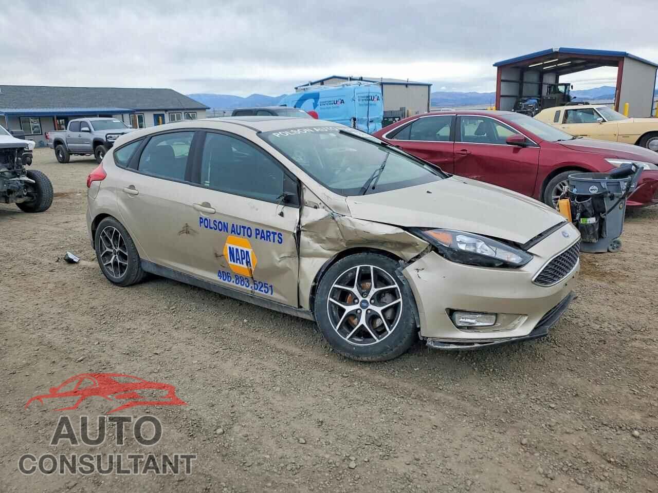 FORD FOCUS 2017 - 1FADP3M29HL258589