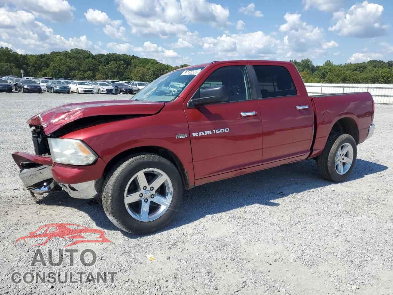 DODGE RAM 1500 2012 - 1C6RD7LT3CS162909