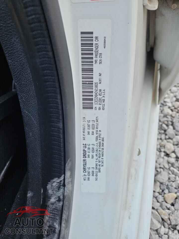 DODGE AVENGER 2014 - 1C3CDZAB4EN218835