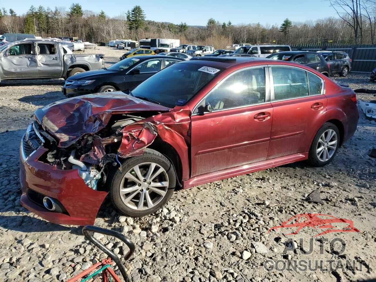 SUBARU LEGACY 2013 - 4S3BMBL68D3013527