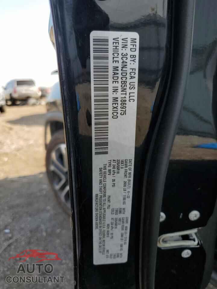 JEEP COMPASS 2022 - 3C4NJDCB5NT186975