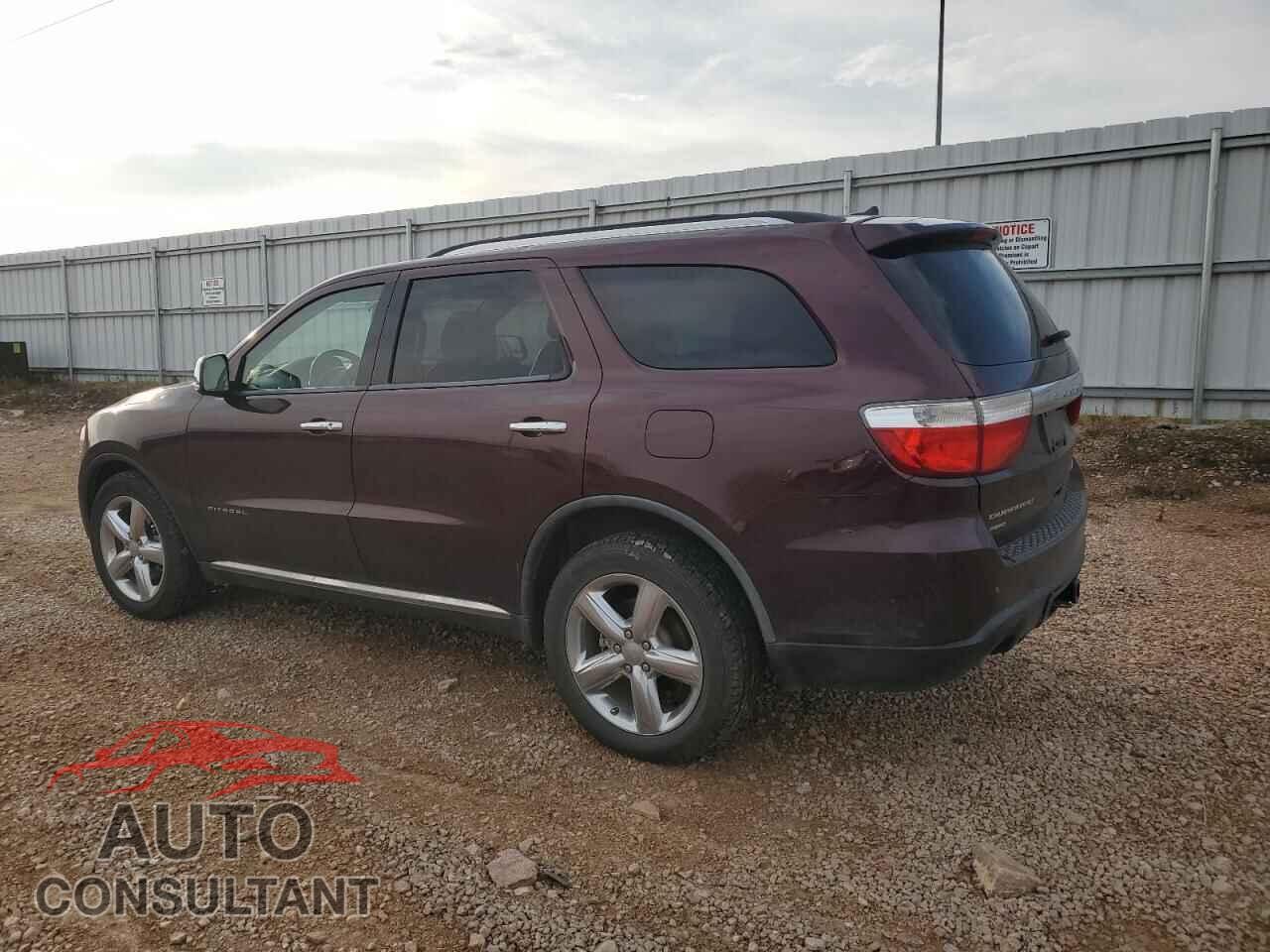 DODGE DURANGO 2012 - 1C4SDJET8CC152438