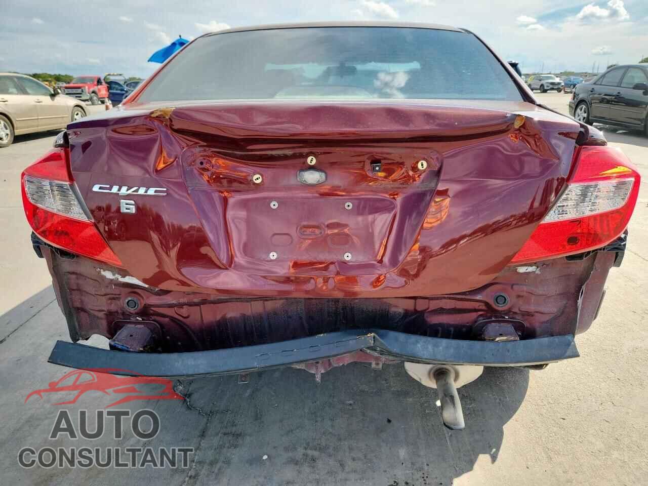 HONDA CIVIC 2012 - 2HGFB2F53CH606848