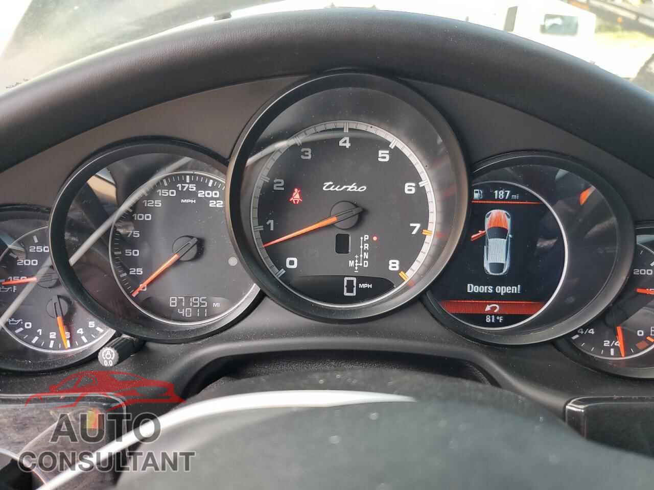 PORSCHE PANAMERA 2012 - WP0AC2A75CL090767