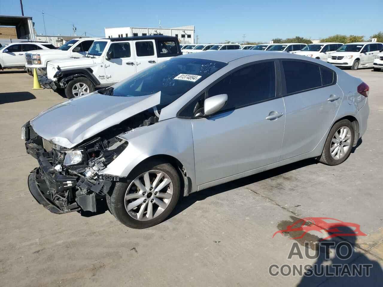 KIA FORTE 2017 - 3KPFL4A70HE151928