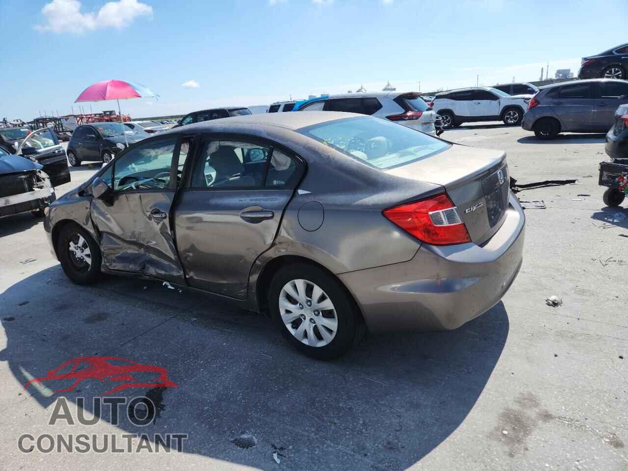 HONDA CIVIC 2012 - 2HGFB2F53CH566173