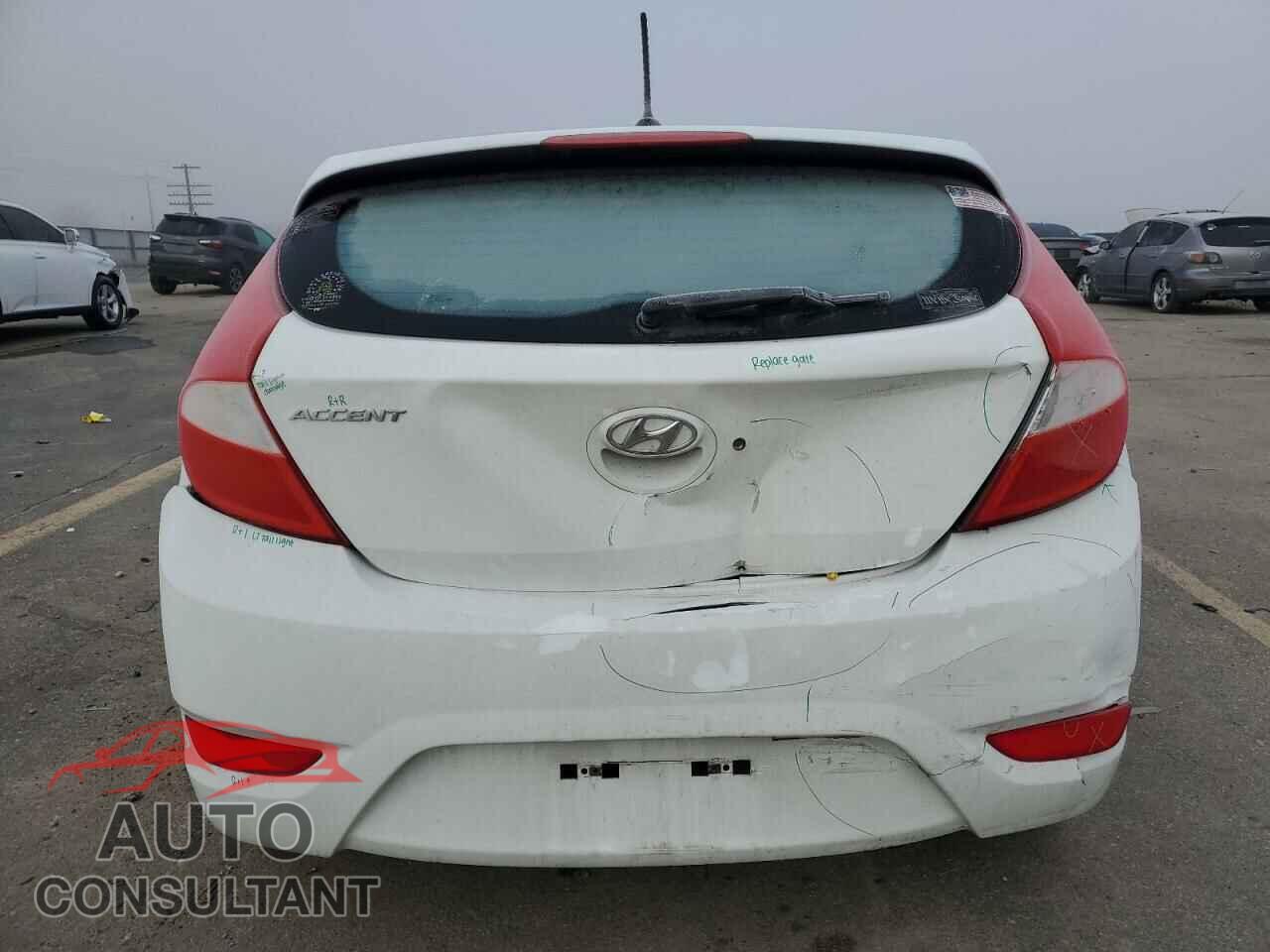 HYUNDAI ACCENT 2016 - KMHCU5AE3GU239968