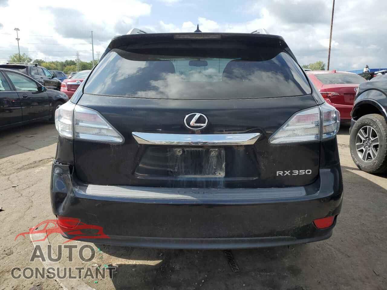 LEXUS RX350 2012 - 2T2BK1BA6CC129431