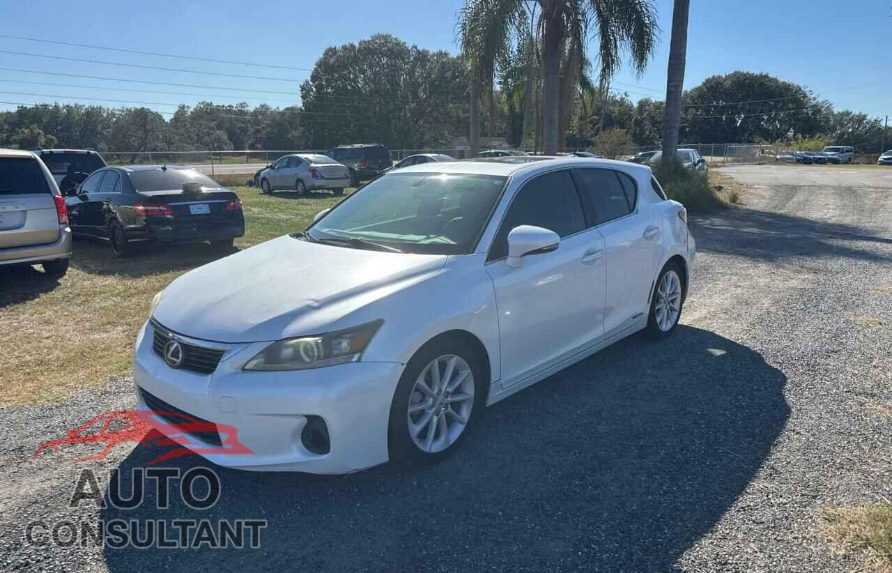 LEXUS CT 200 2012 - JTHKD5BH4C2080049